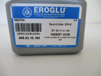 Eroglu Spannfutter DIN 6499 ER16 BT 40-1/10-160 AD/B