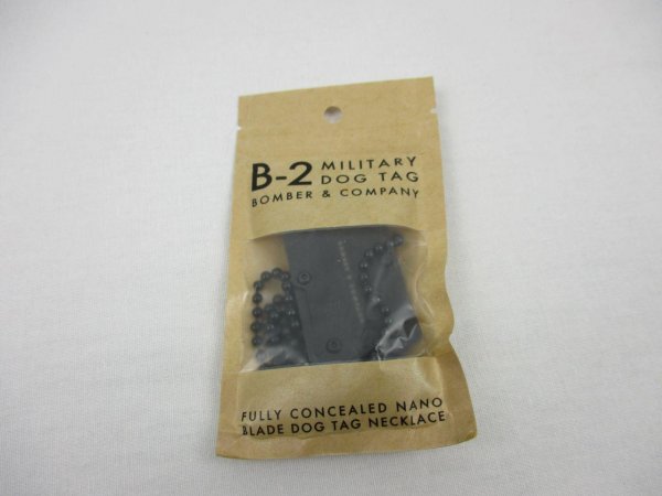 Bomber & Co B-2 Militärische Erkennungsmarke mit Nano Blade