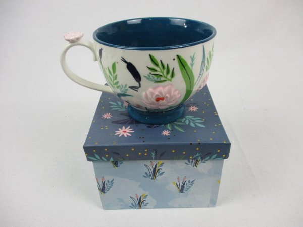 Secret Garden Swan Cup Tasse, Porzellan
