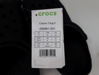 Crocs Classic Kinder Slipper geräumig  bequeme leichte Clogs schwarz