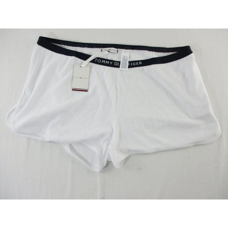 Tommy Hilfiger Pure Baumwolle Shorts Weiß Gr L
