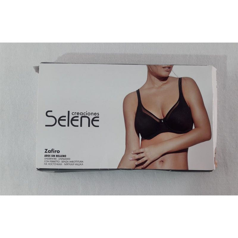 Selene Saphir BH Cup C Gr.:85  schwarz mit Bügeln