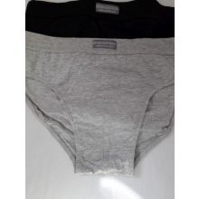 abanderado Herrenslips Unterhosen 2er Pack grau und schwarz Gr. XXL