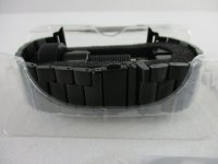 Fullmosa Smartwatch Edelstahl Armband für Apple Watch 1 2 3 4 5 Schwarz