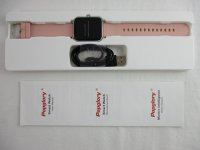 Popglory P22 Series Smartwatch Fitness Tracker Silber Pink