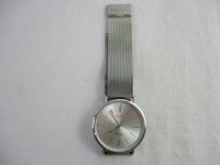Oozoo Vintage Edelstahl 3ATM 45 mm Damen Armbanduhr Silber