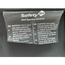 Für den Kinderwagen Safety 1st Ideal Spotive CarryCot Aufsatz mit Zubehör