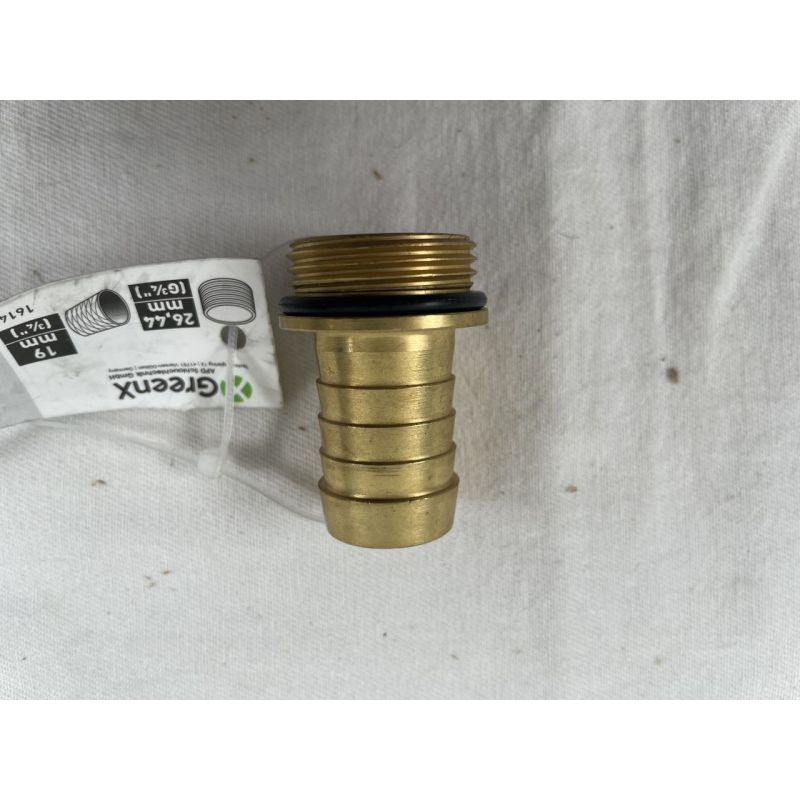 GreenX 1/3 Schlauchverschraubung mit Bund und O-Ring 26.44 auf 19 mm