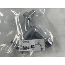 GreenX Auslaufventil matt verchromt Messing 1/2" 1...