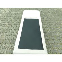 Happy Home Sessel Schlafsessel mit Kissen verstellbarer Rückenlehne  Hellgrau