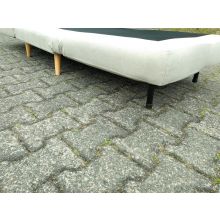 Happy Home Sessel Schlafsessel mit Kissen verstellbarer Rückenlehne  Hellgrau