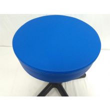 TRESKO Rollhocker Drehhocker  höhenverstellbar 360 Grad drehbar Blau