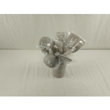 Stilvora Kochbesteck Set 12er Silikon Küchenutensilien Küchenhelfer Kochbesteck