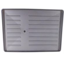 Dripex Geschirrständer Abtropfgestell Schwarz 2 Ebenen mit Glashalter Küche