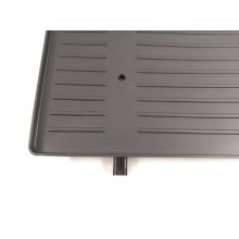 Dripex Geschirrständer Abtropfgestell Schwarz 2 Ebenen mit Glashalter Küche