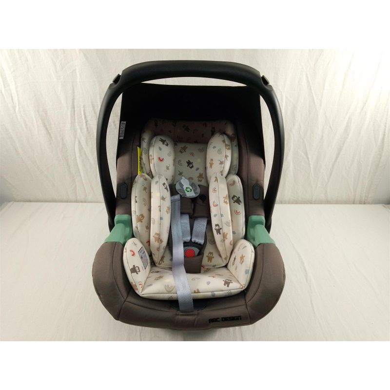 ABC Design Maxicosi Babyschale Tulip i-Size NatureTeddy 3 Punkt Gurtsystem
