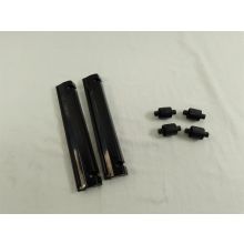 2mGoods 4er Set robuste Aufbewahrungsboxen 60L mit Deckel Tragegriff und Rollen