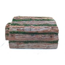 Relaxdays Igelhaus Hütte aus Holz für Überwinterung Tannenholz Moos