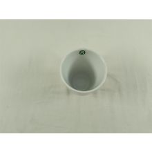 58 fiftyeight Products GeschirrTasse Henkelbecher grummelig weiß 350ml Porzellan