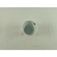 58 fiftyeight Products GeschirrTasse Henkelbecher witzig weiß 350ml Porzellan