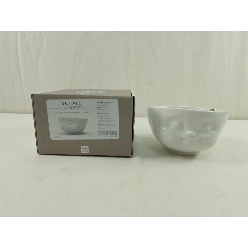 58 fiftyeight Products Schale Mampfend, weiß 500ml Porzellan