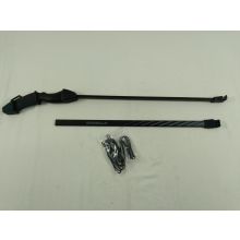 Bowrilla Sportbogen Set für Kinder mit 6 Carbon-Hybrid Pfeilen und 3 Zielscheiben