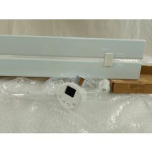 ESFTR Elektrischer Handtuchheizkörper Heizkörper 90x60 cm Weiß Mit Thermostat