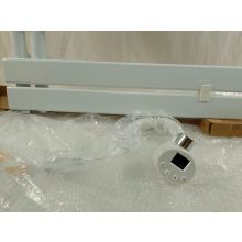 ESFTR Elektrischer Handtuchheizkörper Heizkörper 90x60 cm Weiß Mit Thermostat